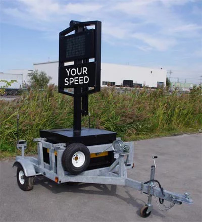 RSSA Trailer for Portable Speed Display Sign